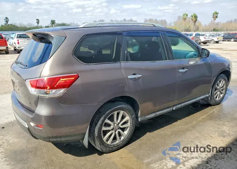 2015 Nissan Pathfinder S из США, поврежденный, VIN 5N1AR2MN4FC652179